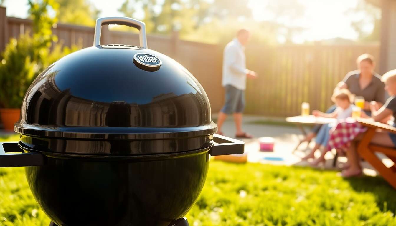 Focus sur le weber compact kettle : petit mais efficace