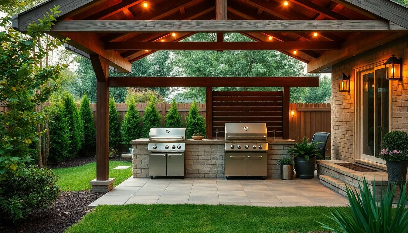 Am&eacute;nager un abri pour votre barbecue