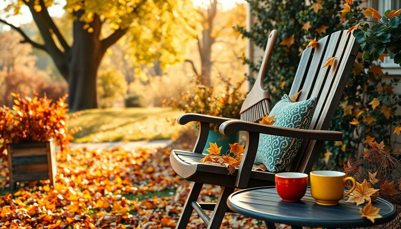 Pr&eacute;parer son mobilier de jardin pour l'automne
