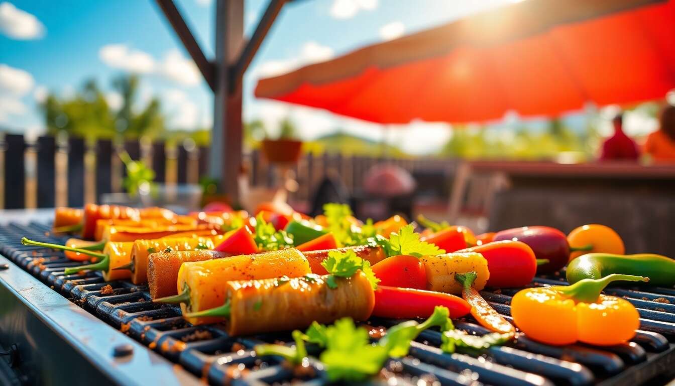 Art de la plancha : réussir vos marinades pour légumes
