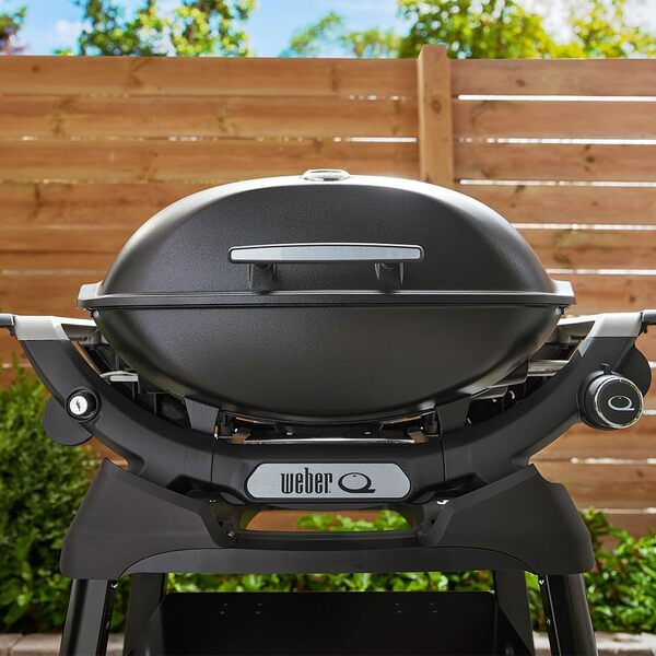 Weber Barbecue gaz Q 2200 Black, sur Pied, Puissance 4110 w