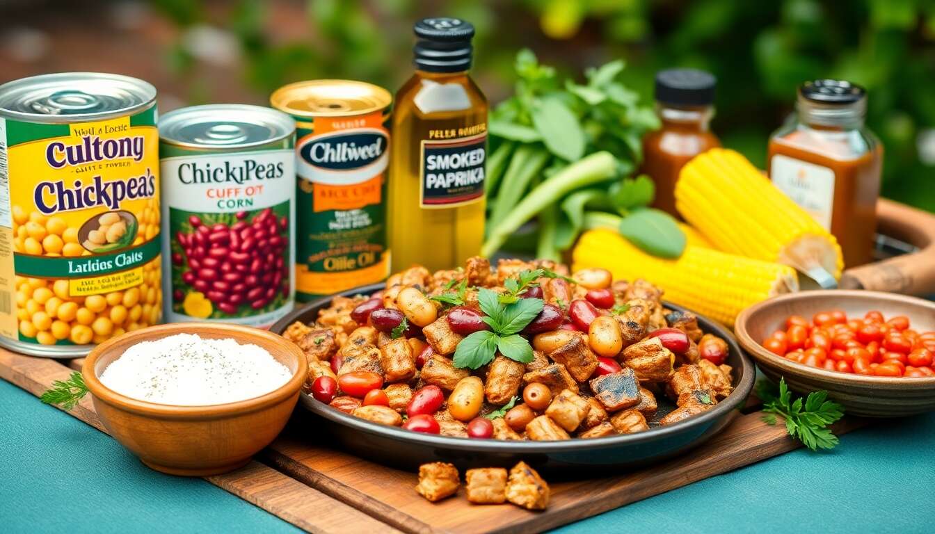 Brasero en famille : recettes végétariennes simples