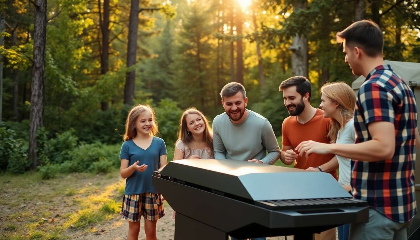 Choisir le bon barbecue pour le camping