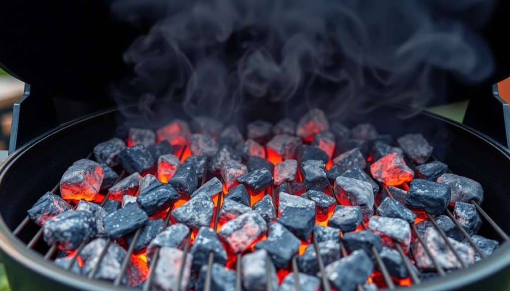 Où placer le charbon dans le barbecue ?
