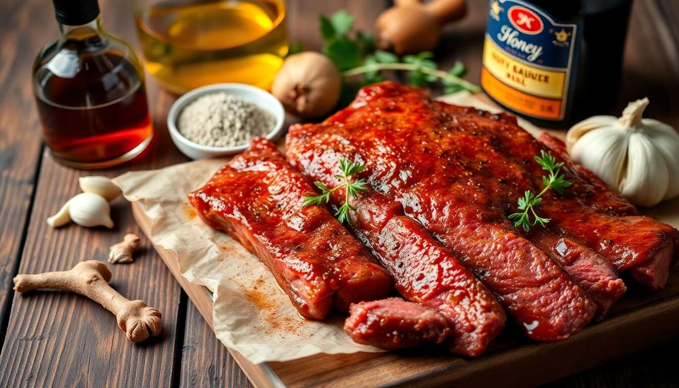 Recette de marinade pour boeuf au barbecue