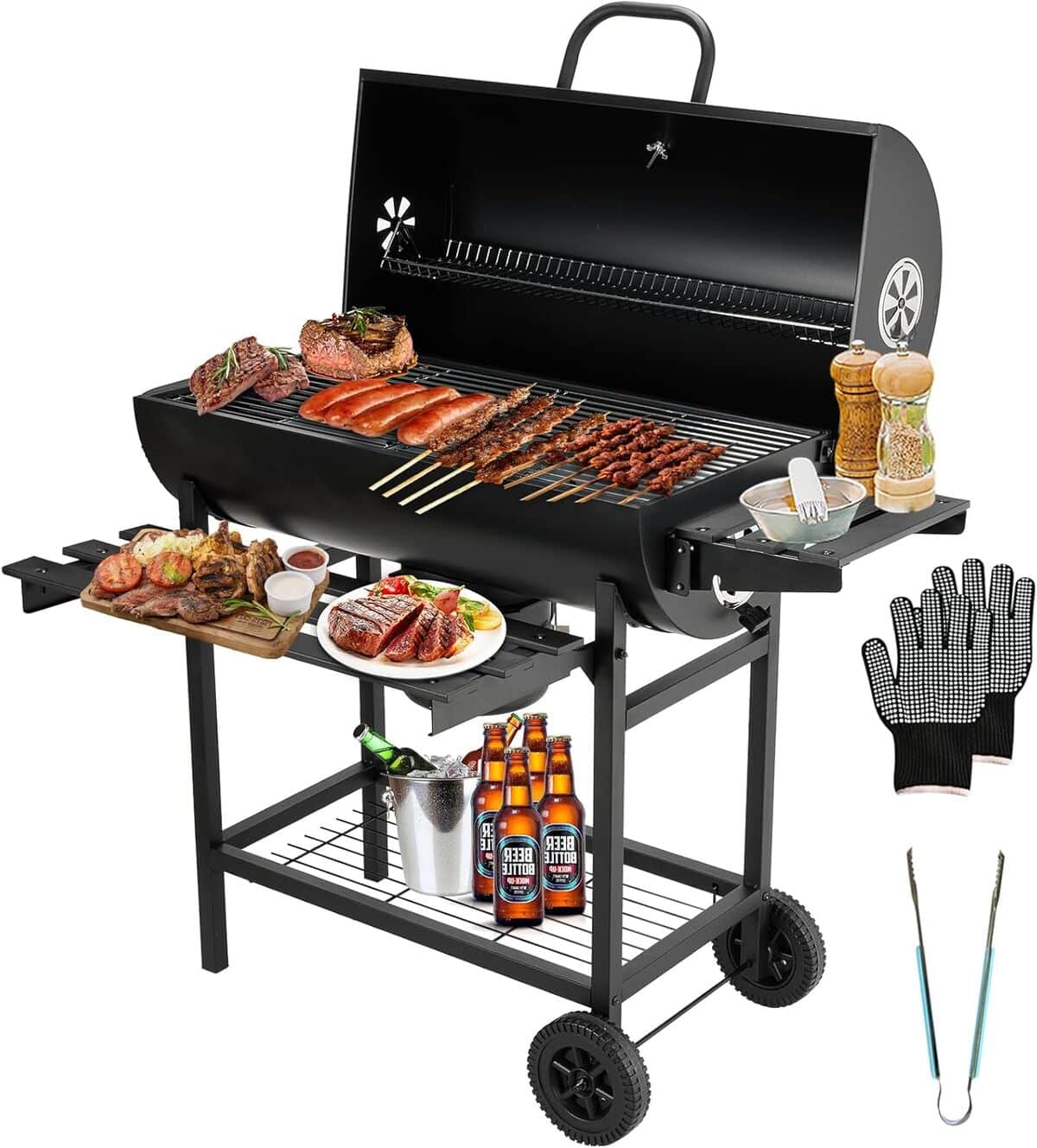 Test : barbecue au charbon Teeno XXL, puissance et praticité