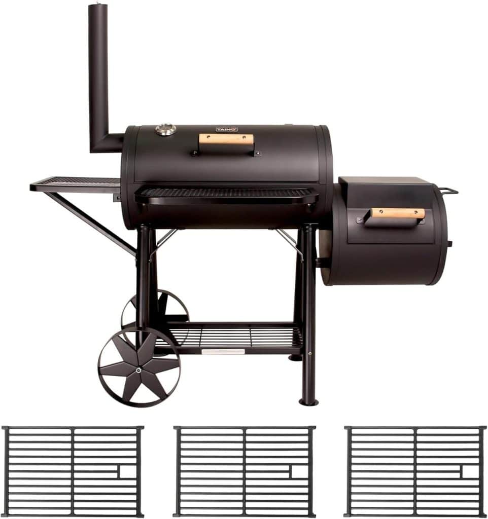 Test : barbecue fumoir TAINO YUMA avec grilles en fonte