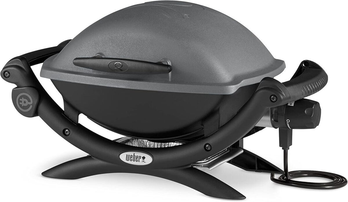 Test du barbecue électrique Weber Q1400 : performant et compact