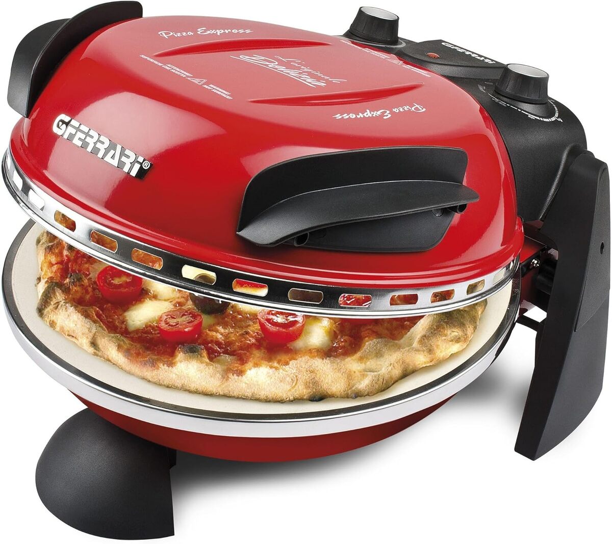 Test du four à pizza G3 Ferrari Délice G100006, 1200W rouge