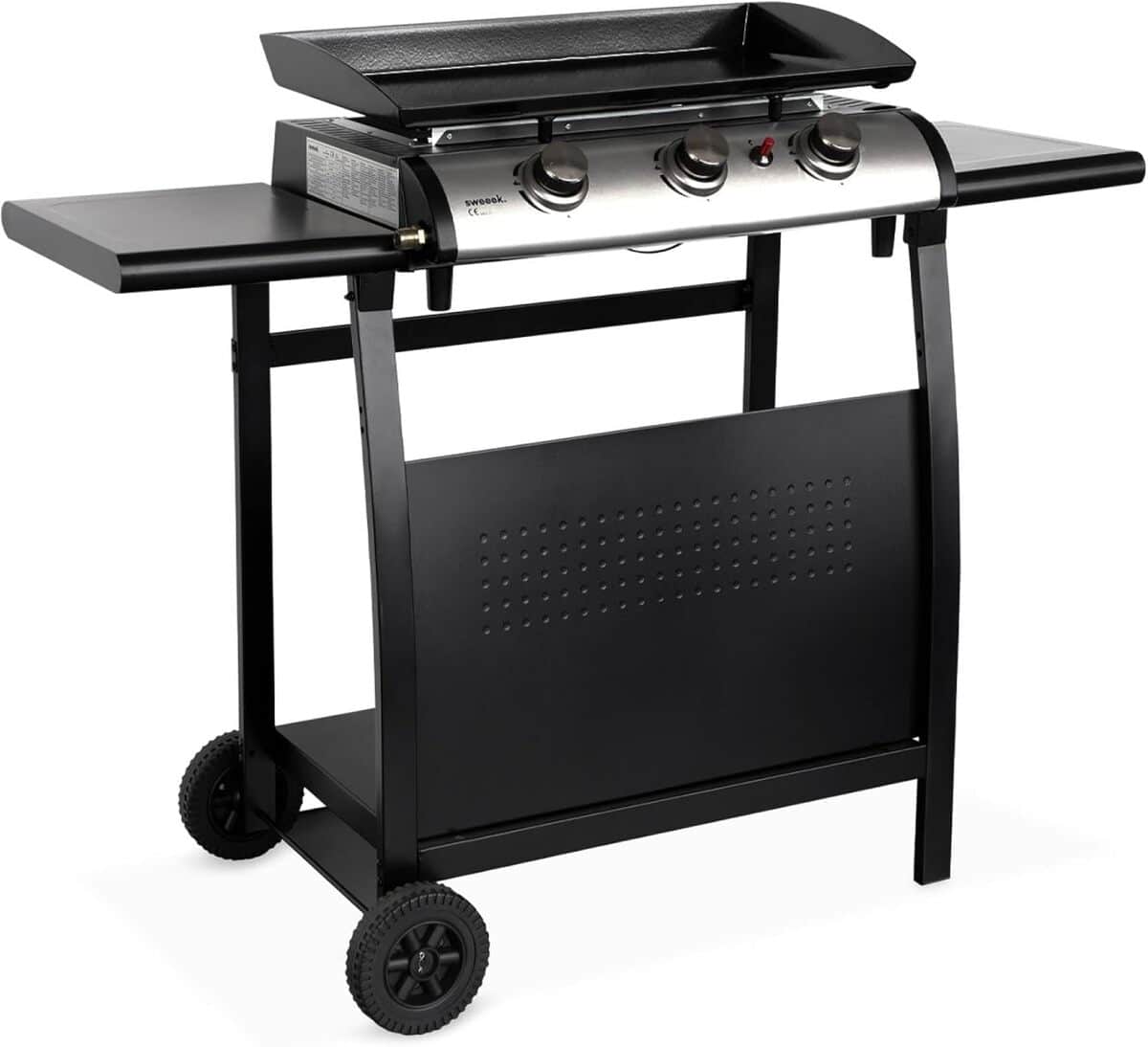 Test plancha gaz Porthos Alice's Garden : puissance et praticité