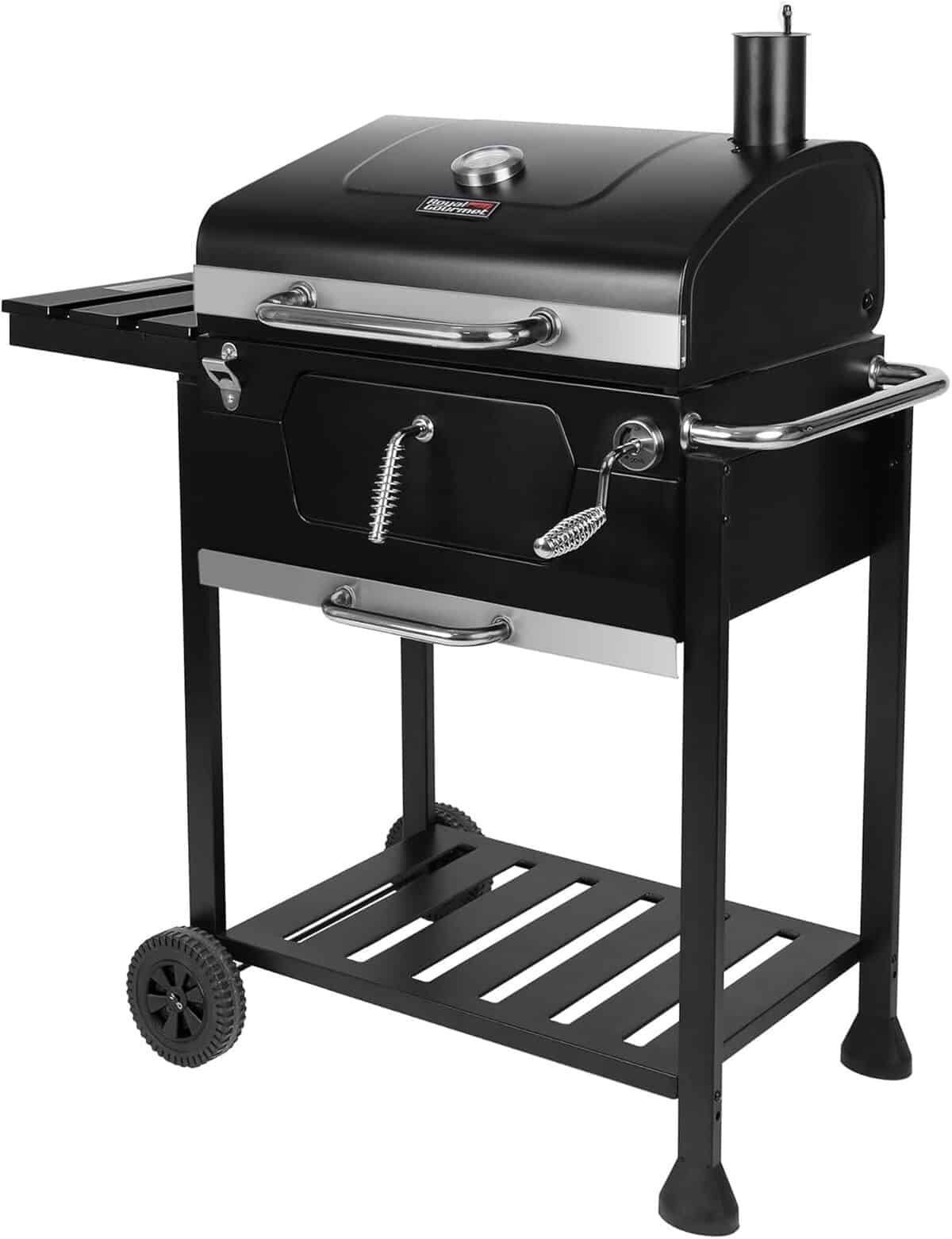 Test Royal Gourmet barbecue au charbon 59 x 42 cm noir
