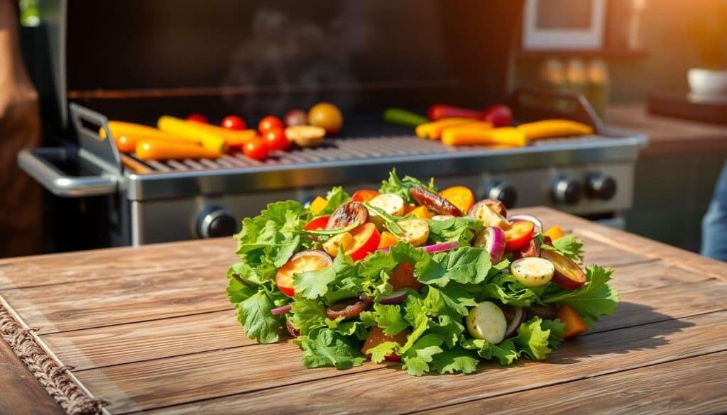 Saveurs d'été : salades et plancha véganes réussies