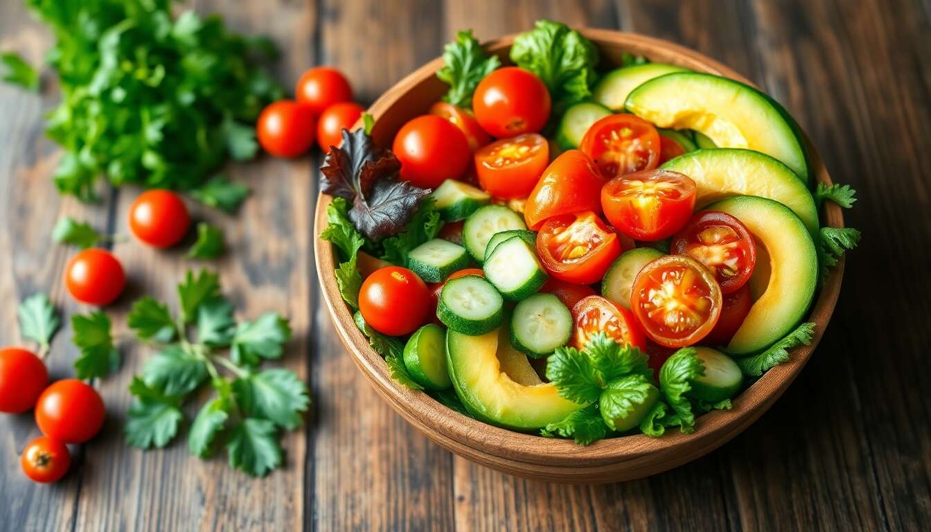 Les incontournables de la salade d'&eacute;t&eacute; v&eacute;gan