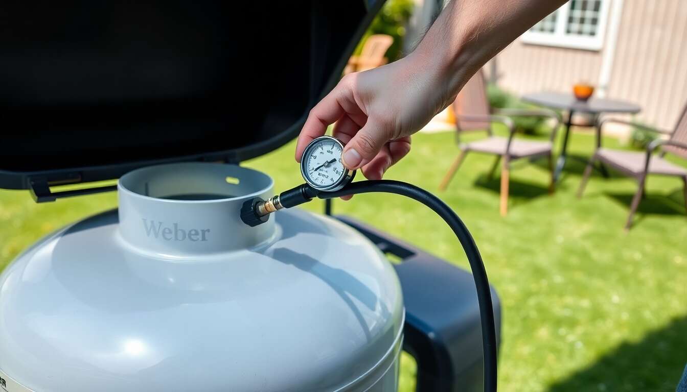 V&eacute;rifiez le niveau de carburant de votre bouteille