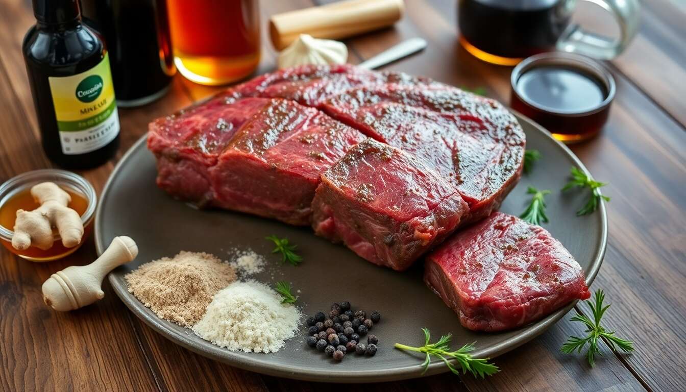 Viande de bœuf marinée : secrets d’une cuisson parfaite au barbecue