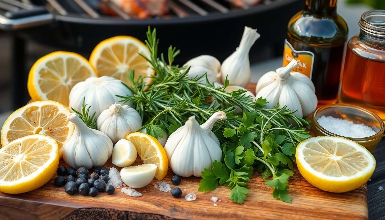 Ingr&eacute;dients indispensables pour des marinades savoureuses