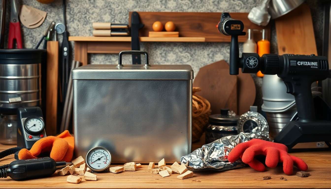 Comment transformer un barbecue à gaz en fumoir ?