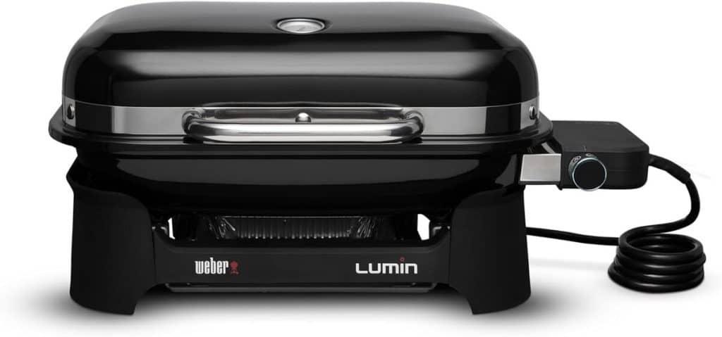 Test : barbecue électrique Weber Lumin Compact 315 °C