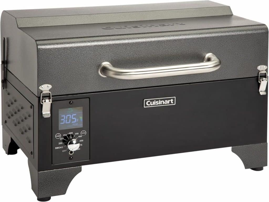 Test : cuisinart CPG-256, le barbecue portable à granulés de bois