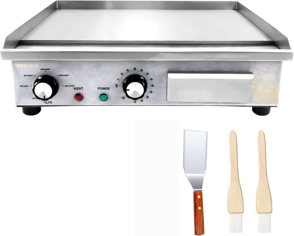 Test de la plancha électrique MOOTACO : performance et précision