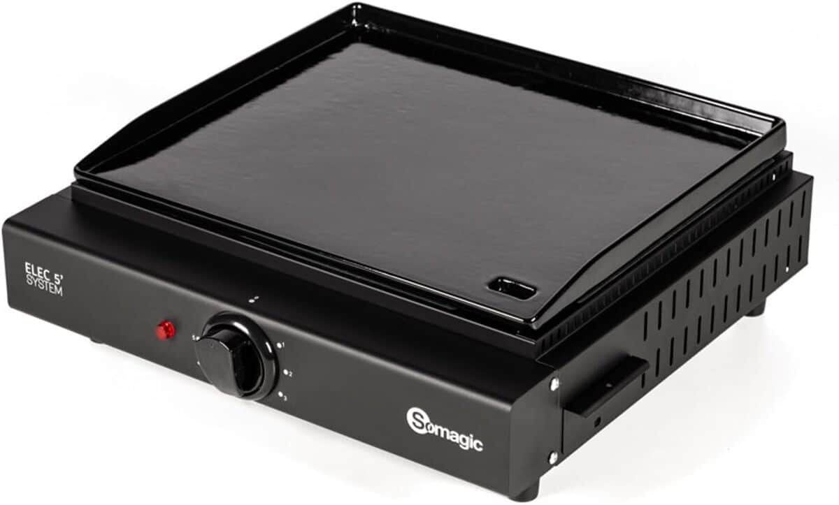 Test de la plancha électrique Somagic Fonte Oliana