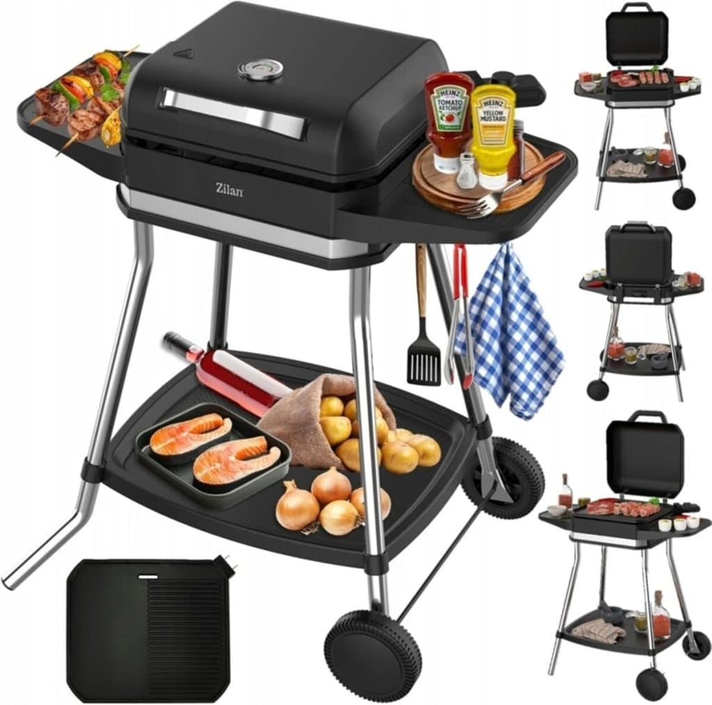 Test du barbecue électrique 2 en 1, 3050 W : puissance et polyvalence