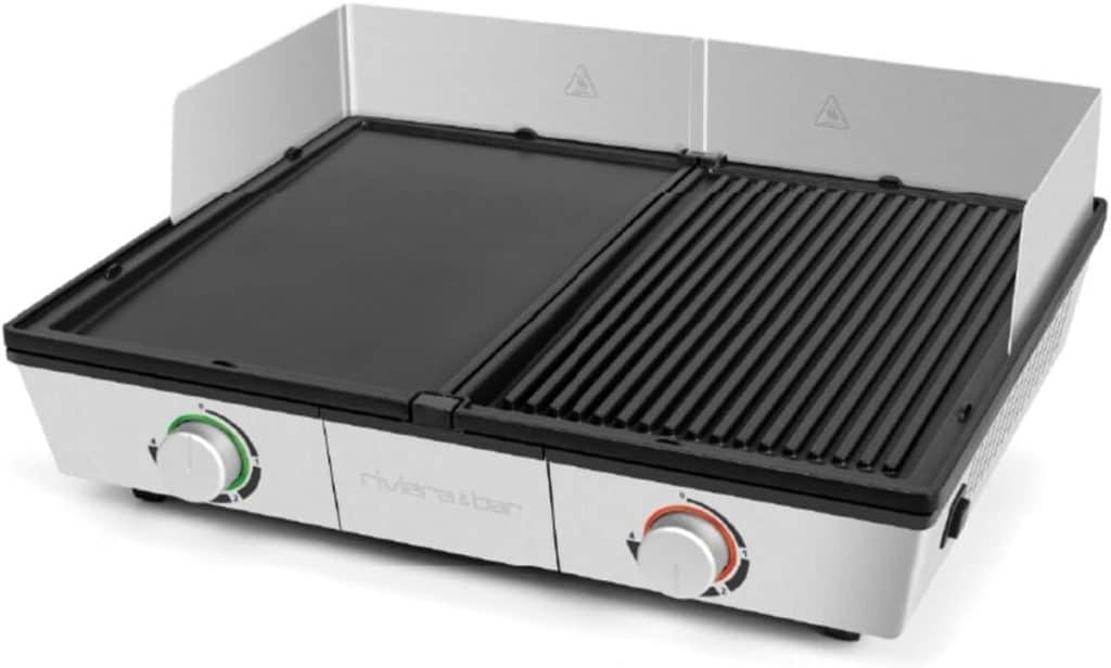 Test du combiné plancha grill riviera&bar QPL800 : l'allié parfait pour cuisiner en grand format
