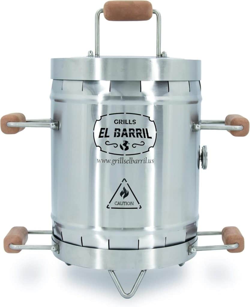 Test du fumoir EL BARRIL 5, 9 kg : le portable en inox pour vos barbecues