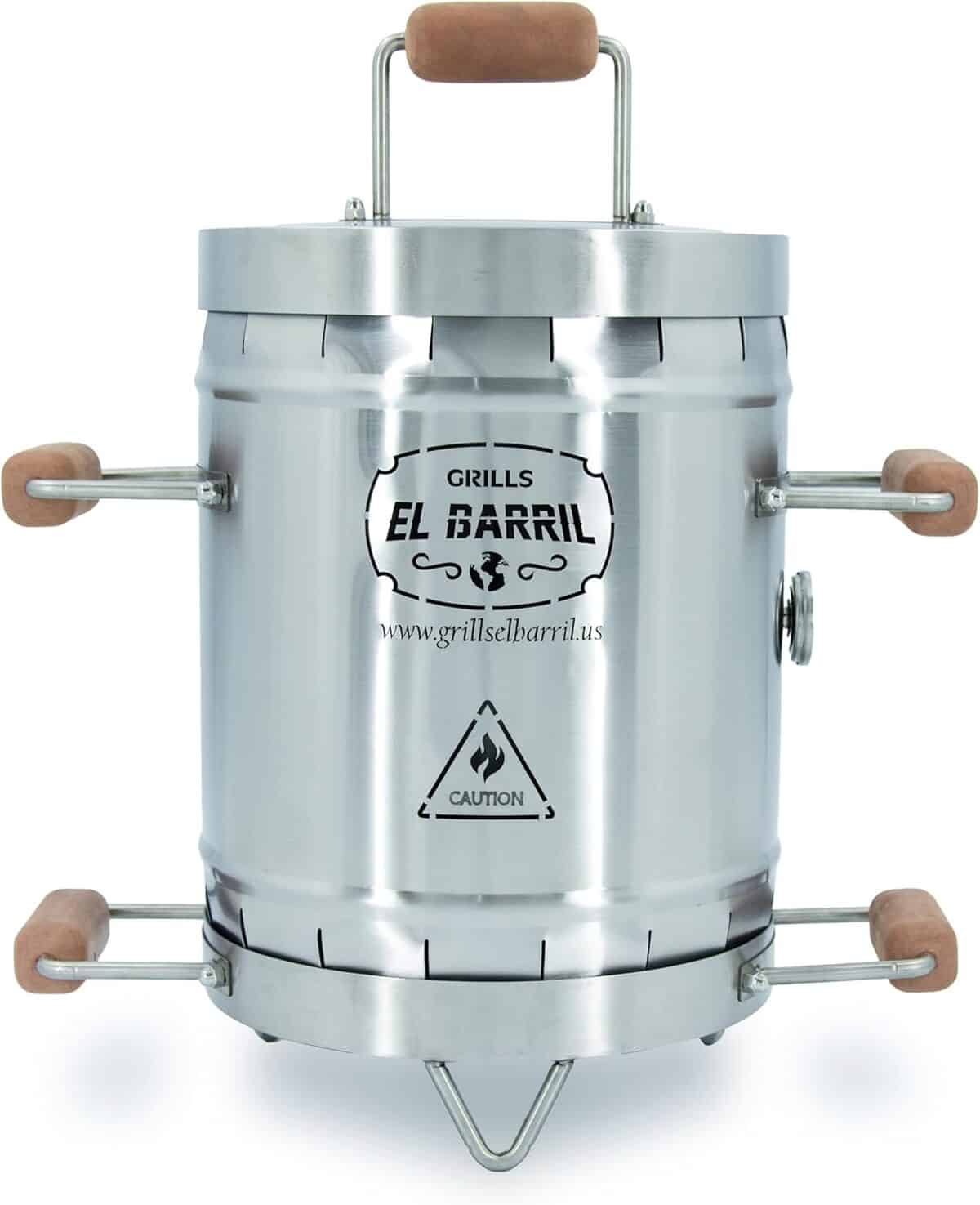 Test du fumoir EL BARRIL 5, 9 kg : le portable en inox pour vos barbecues