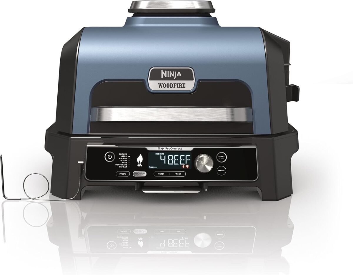 Test : grill électrique Ninja Woodfire Pro Connect XL avec contrôle d'application et accessoires