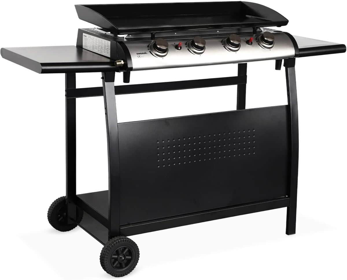 Test : plancha au gaz Alice's Garden Porthos 10kW 4 brûleurs