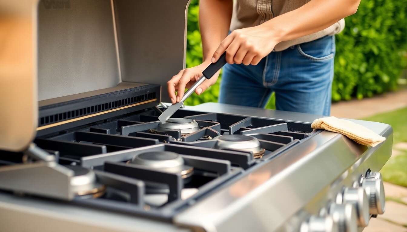 Entretenir les br&ucirc;leurs et caches