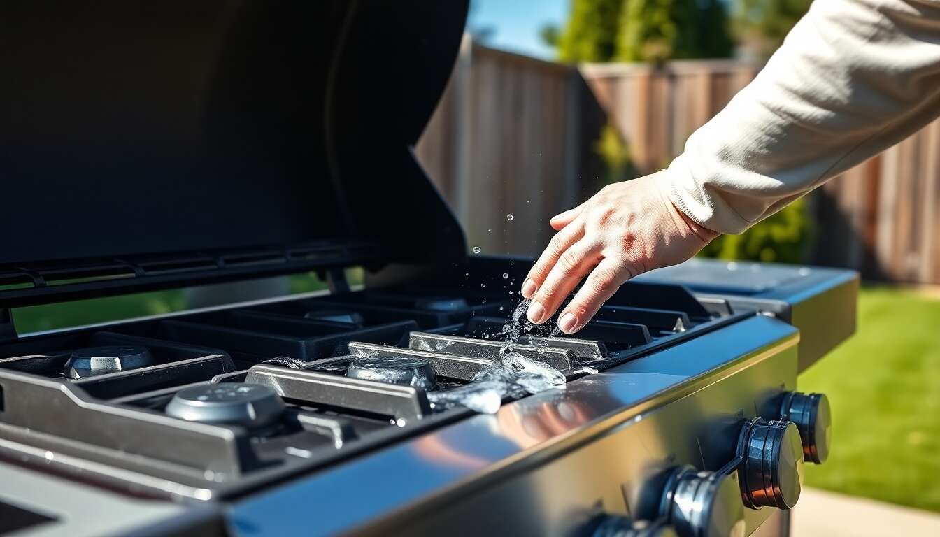 Soigner l'ext&eacute;rieur du barbecue