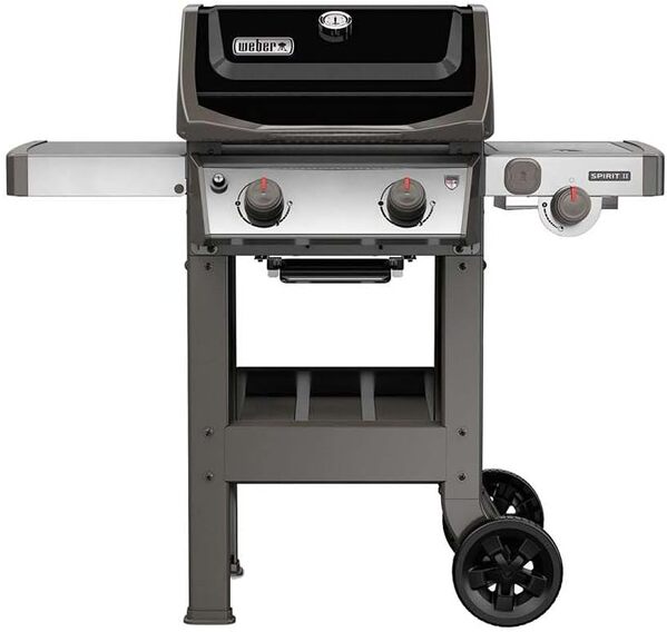 Weber Barbecue à gaz Spirit II E-220 GBS Noir cuisinière Latérale BBQ de jardin