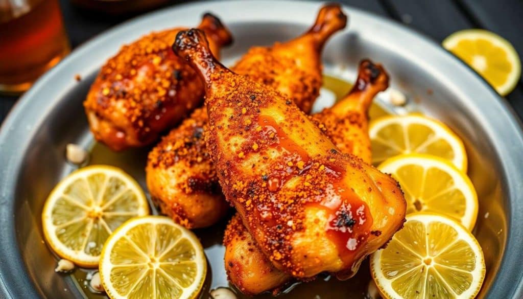 Coquelets épicés à l'orientale : recette au barbecue