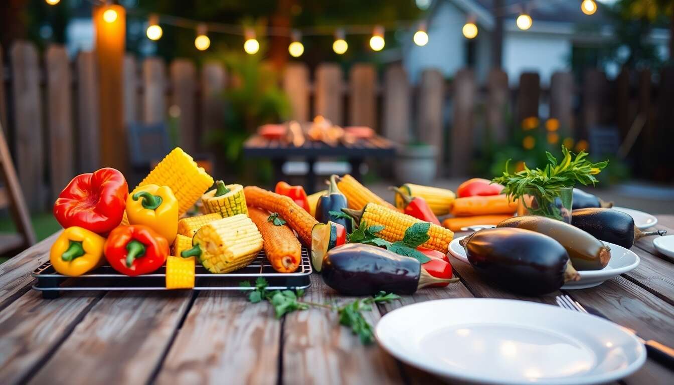 Les meilleures recettes pour un barbecue veggie