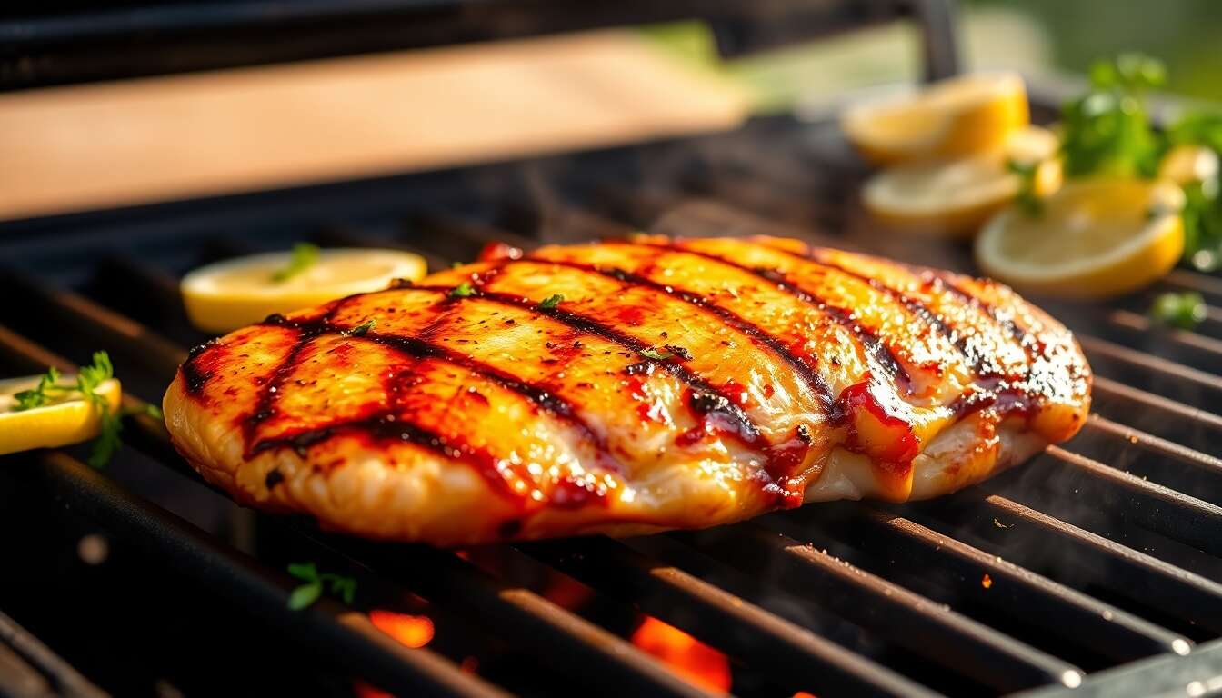 Volaille grill&eacute;e : une option l&eacute;g&egrave;re