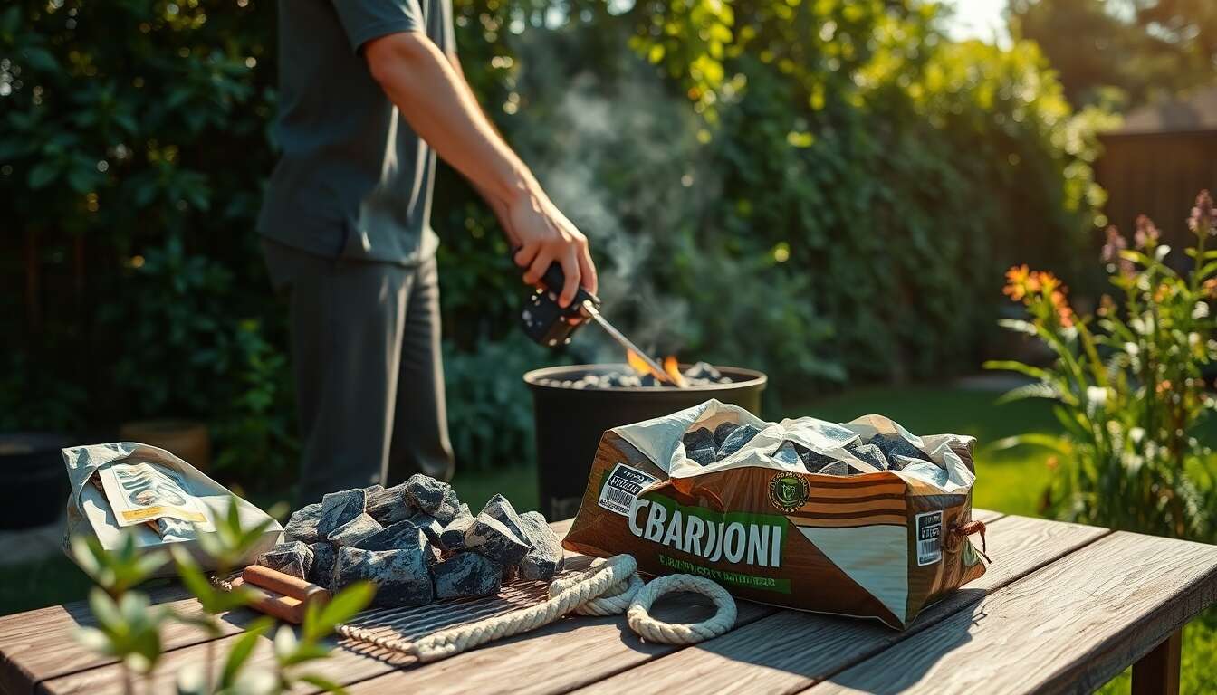 Le choix du combustible : charbon de bois ou briquettes