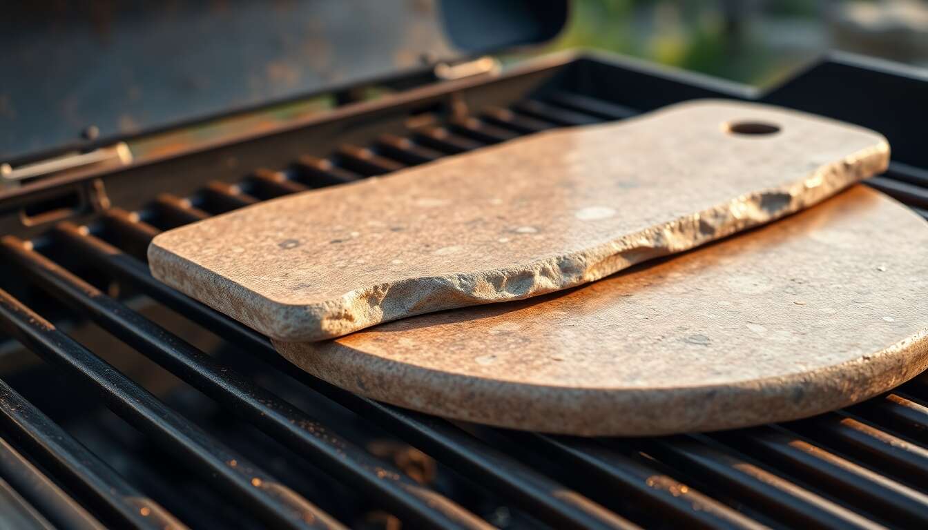 Les diff&eacute;rents mat&eacute;riaux de pierres &agrave; pizza