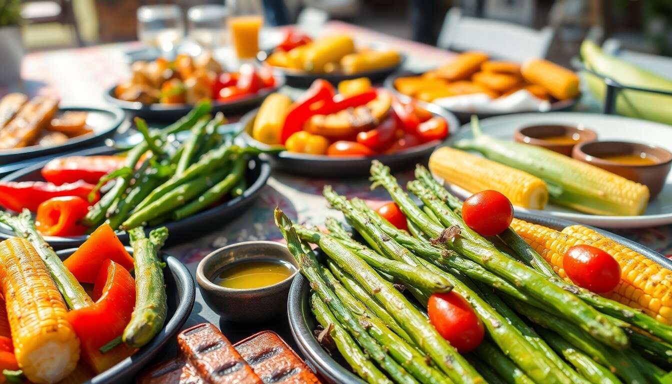 Recettes colorées à la plancha pour régaler vos convives