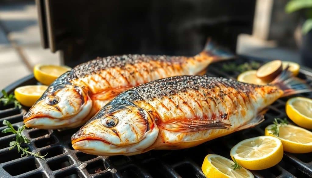Daurade grillée au barbecue : recette et astuces