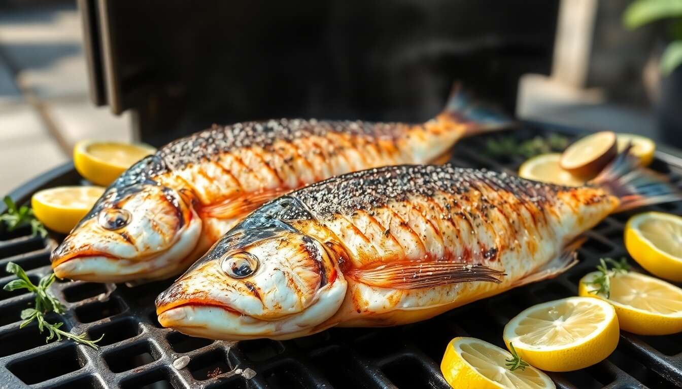 Daurade grillée au barbecue : recette et astuces