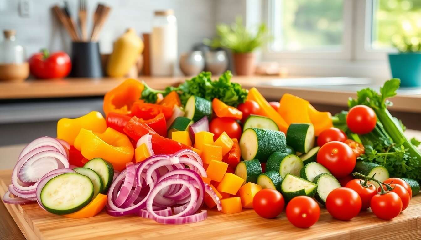 Pr&eacute;paration des l&eacute;gumes : l'&eacute;tape cruciale