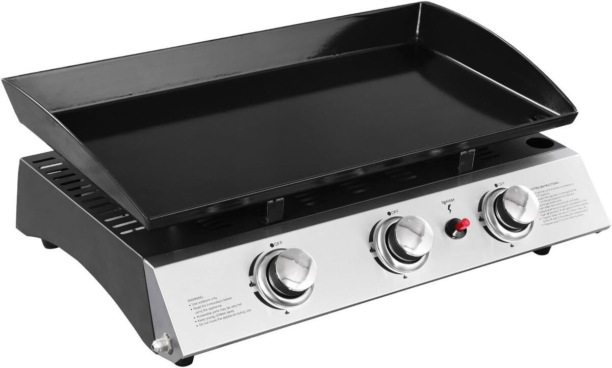 Test de la plancha gaz SÉVILLE Happy Garden : puissance 7, 5kW