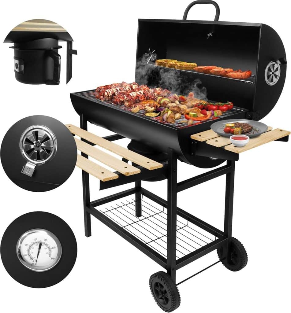 Test du barbecue au charbon MARK ADLER Roast 8.0 : performance et polyvalence