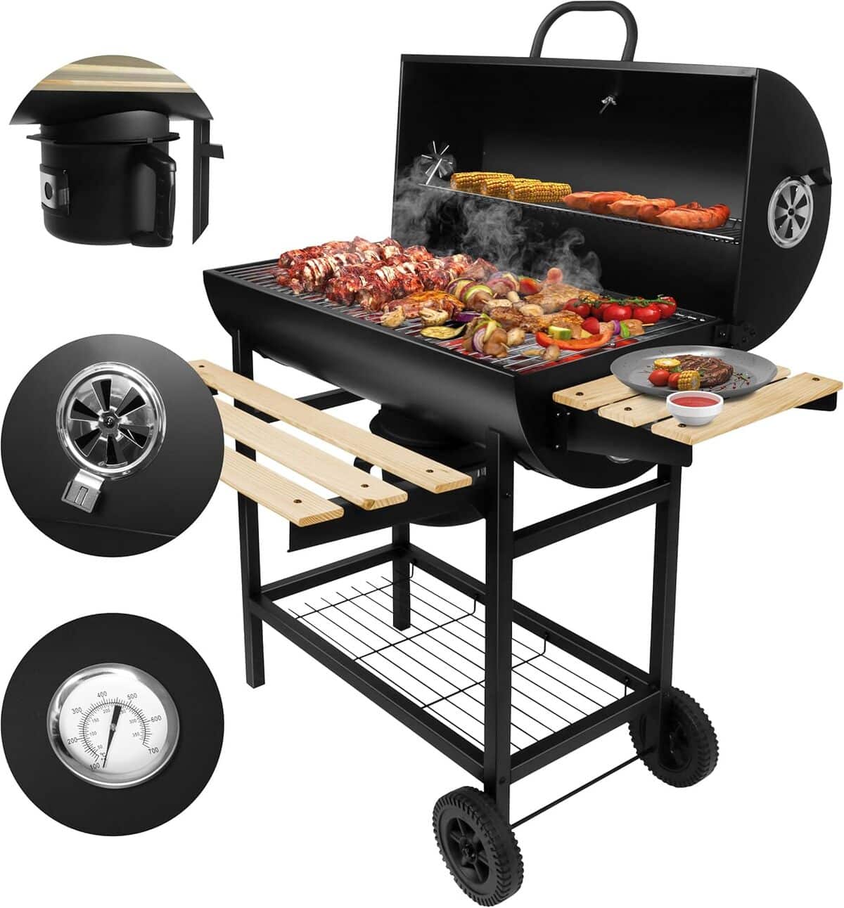 Test du barbecue au charbon MARK ADLER Roast 8.0 : performance et polyvalence