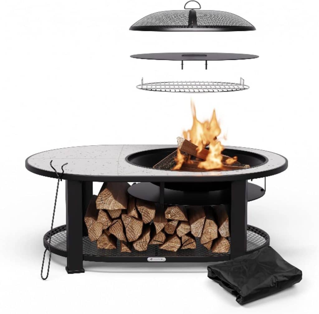 Test du brasero Blumfeldt Merano Circolo L : 3-en-1 pratique et robuste