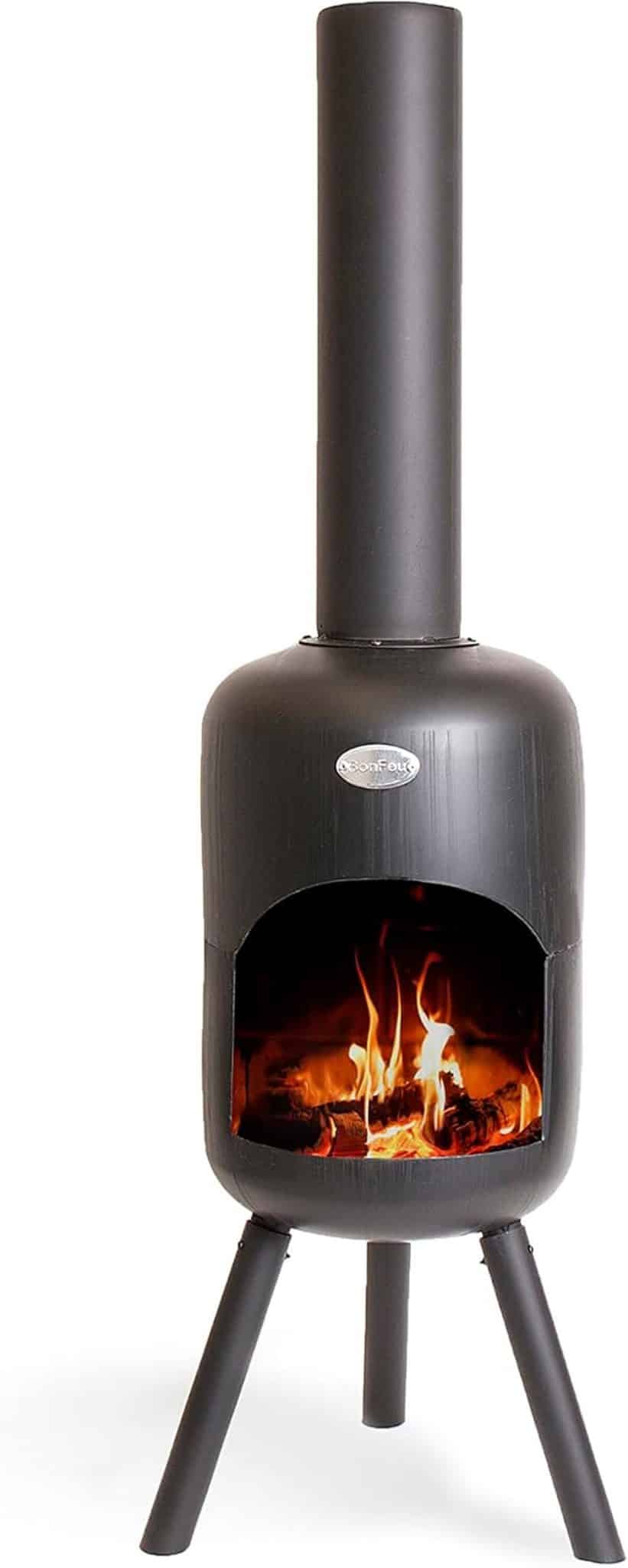 Test du brasero BonFeu : barbecue multifonction rouillé