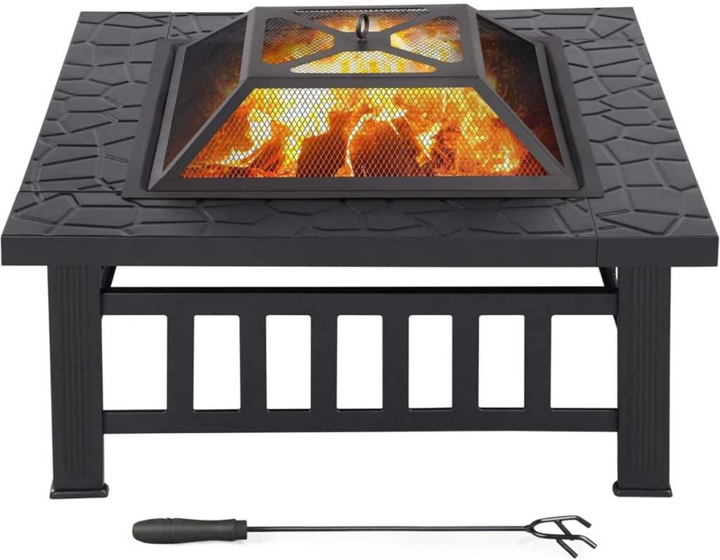 Test du brasero multifonction Yaheetech 3 en 1 81x81