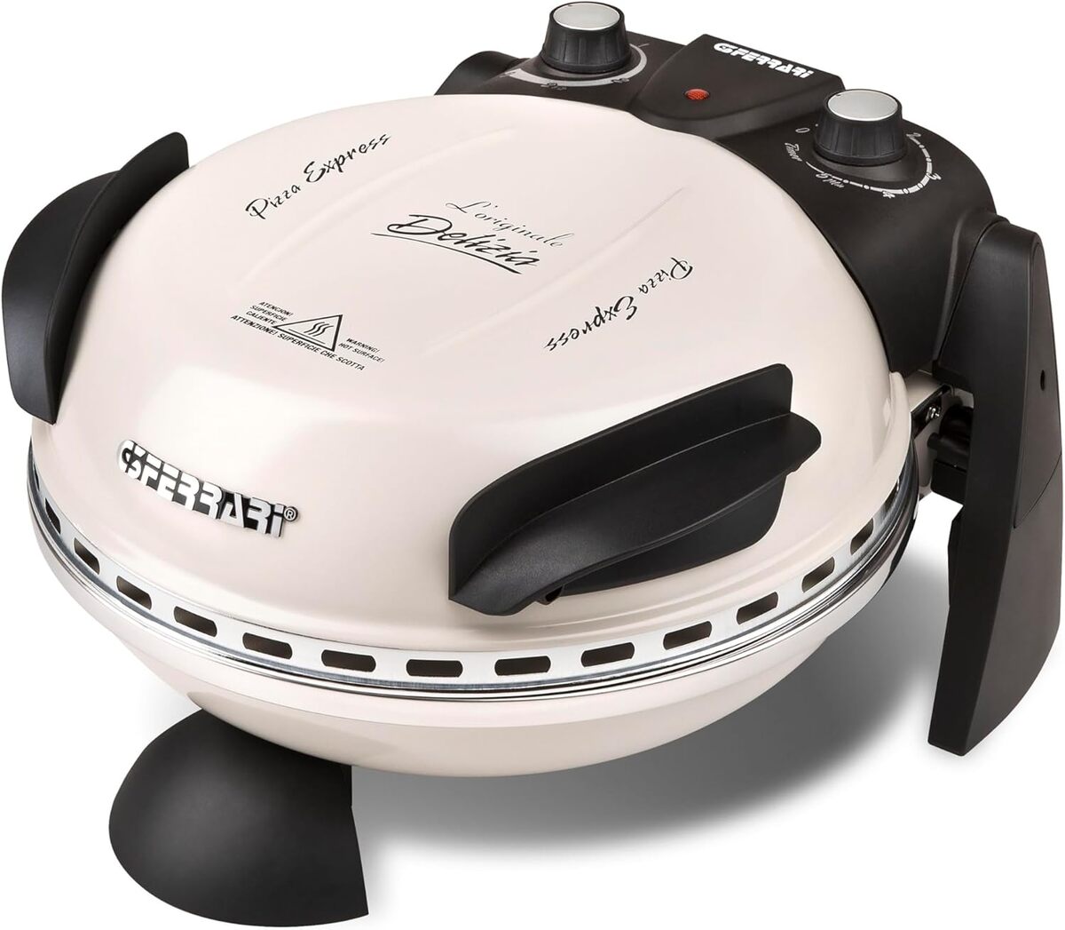 Test : four à pizza G3Ferrari Delizia G1000617 400°C avec pierre ignifuge